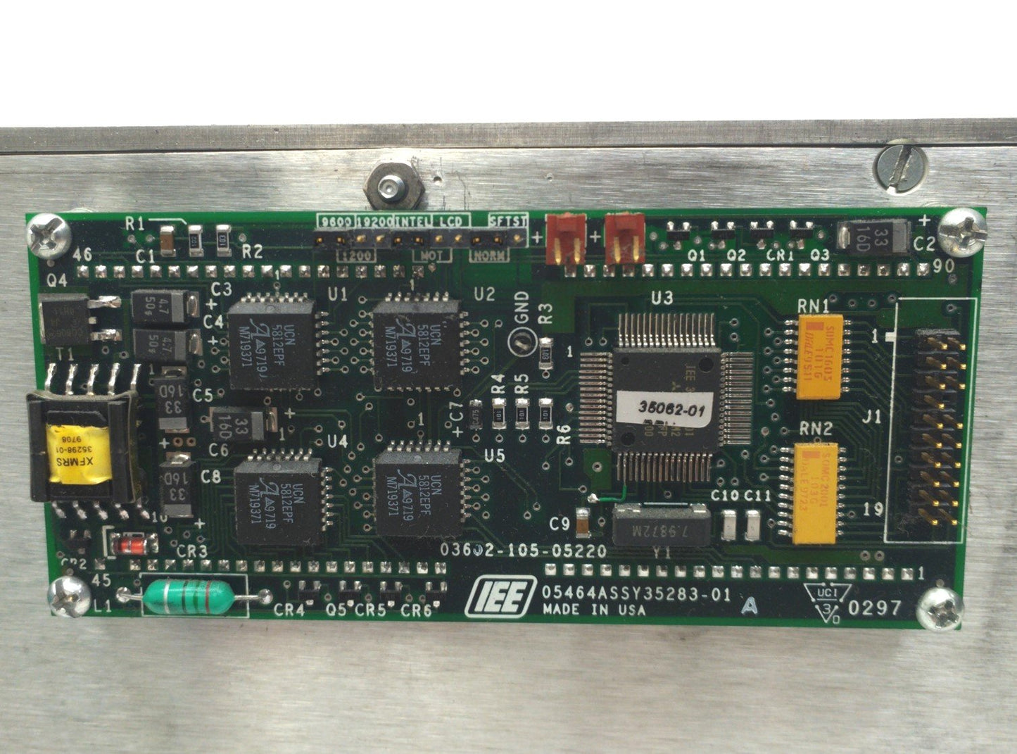 Used C.W. Brabender Control Panel for D-51 Prep-Center