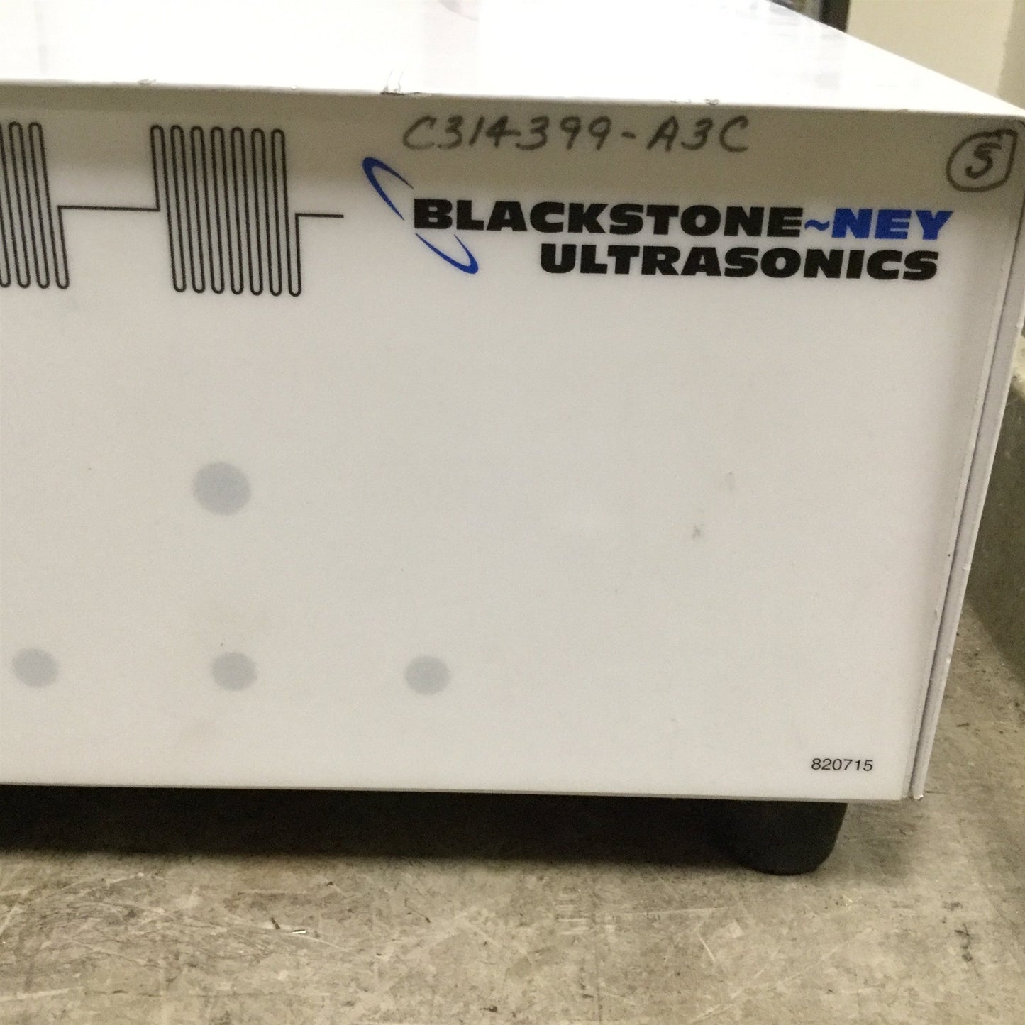 Used Blackstone-NEY 40-72-104-170-MSP-18T-208V-CLM Multisonik Ultrasonic Generator