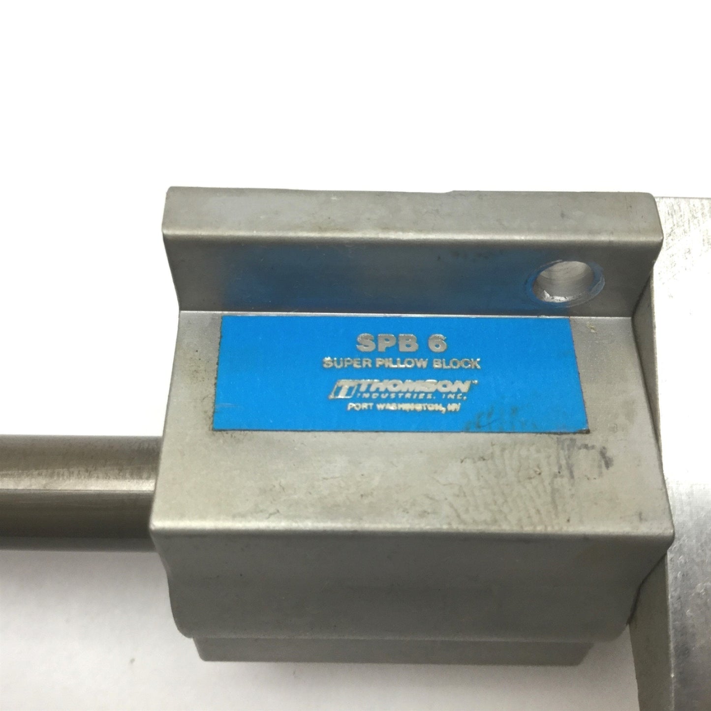 Used Thomson SPB 6 Super Pillow Block Rod w/ 3/8" x 22-1/4" Length Rod 19-3/4" Travel