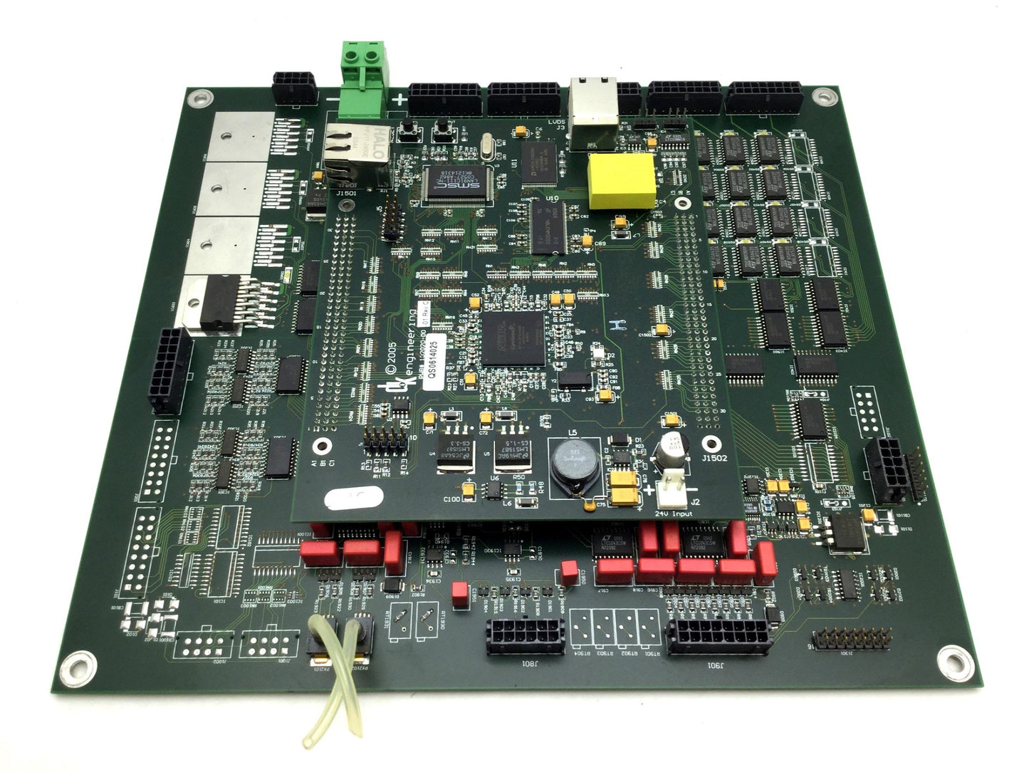 Used D&K Engineering 102020-00-01 Rev C Circuit Board For Sinterstation 2500 Plus