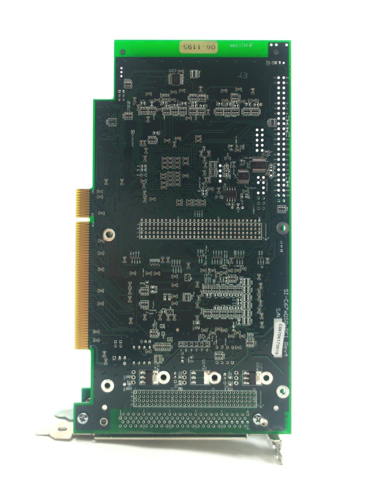 Used 3D Systems 23320-801-00 Rev. B LVDS Board, PCI, 5x RJ45, Sinterstation 2500 Plus