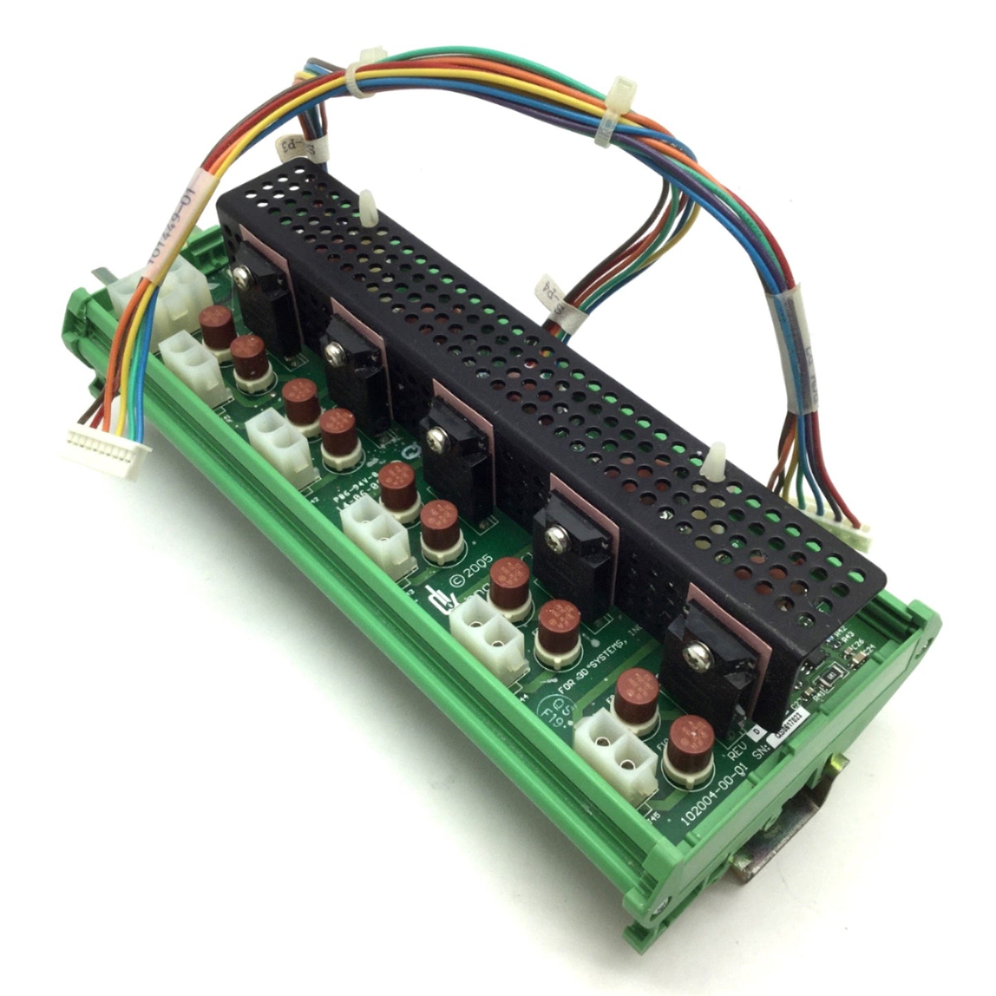 Used D&K Engineering 102004-00-01 Rev D Circuit Board 3D Systems Sinterstation