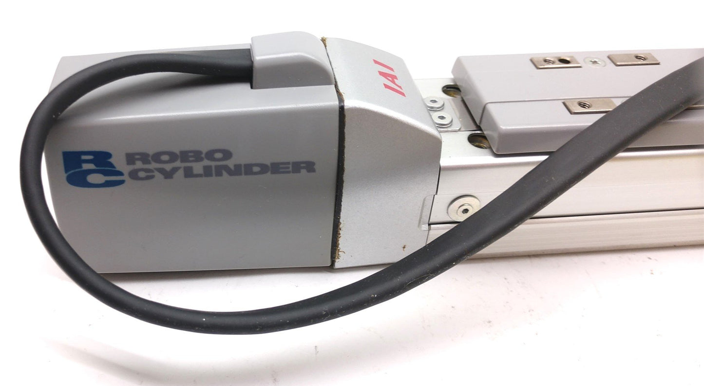 Used IAI Robo Cylinder RCS-SA4-I-20-L-200-N Slide Type, Width 40mm, With Cables