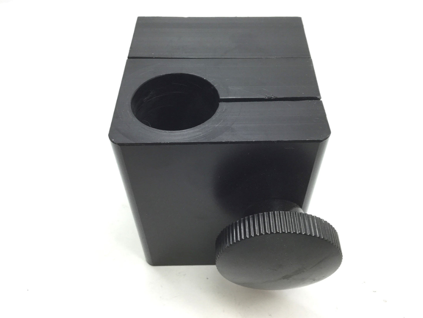 Used Microscope Boom Mount Clamp, Diameter: 1.2" (30mm), Bore: 0.93" x 1.92"