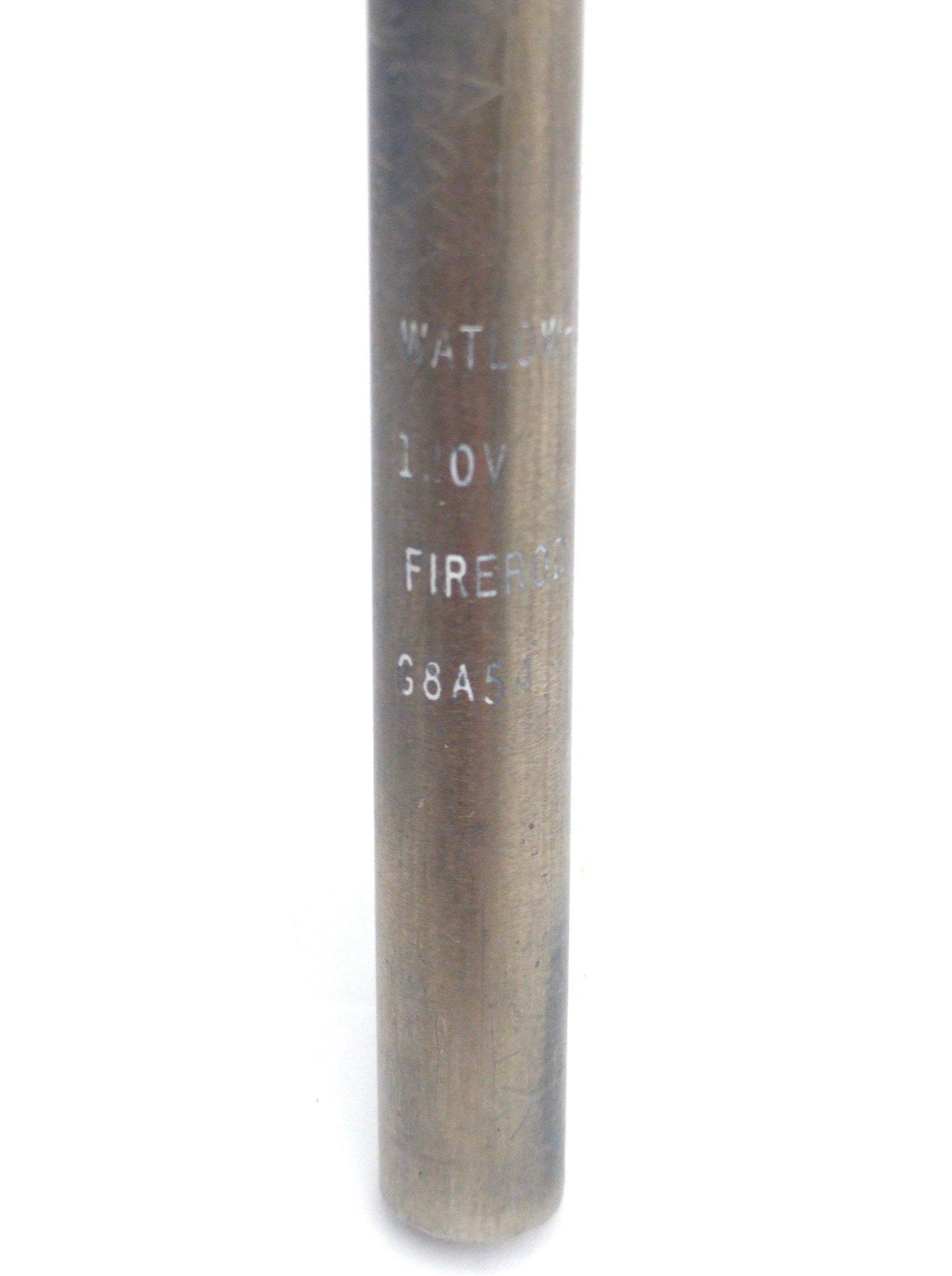 Used Watlow G8A54 Firerod Cartridge Heater, 5/8" Diameter, 8" Sheath, 300W, 120V