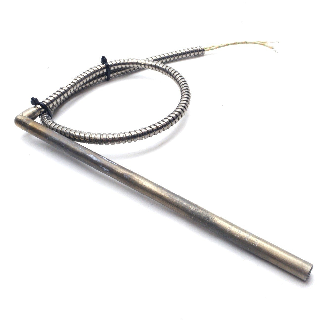 Used Watlow G8A54 Firerod Cartridge Heater, 5/8" Diameter, 8" Sheath, 300W, 120V