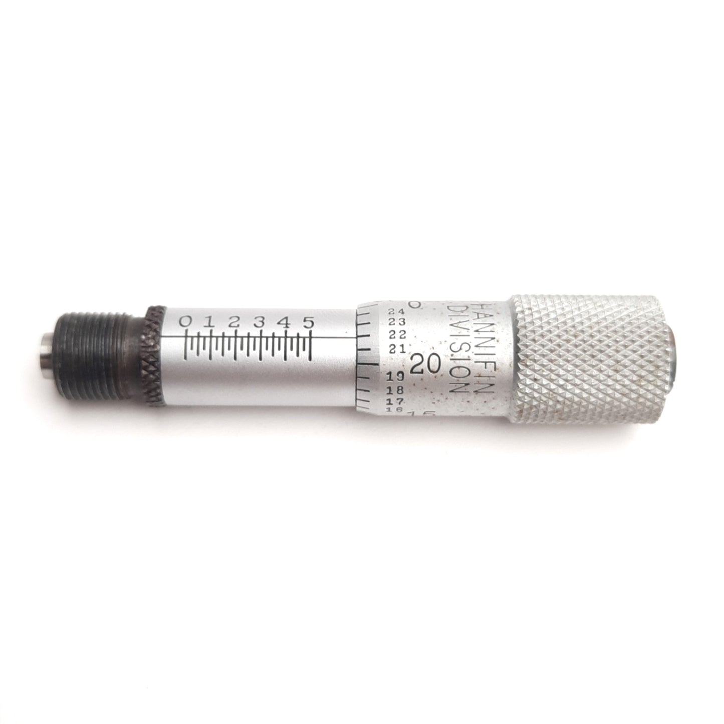 Used Parker 9512E Micrometer Head, 0.50" Travel, 0.0001 Graduations, 3/8-32 Thread