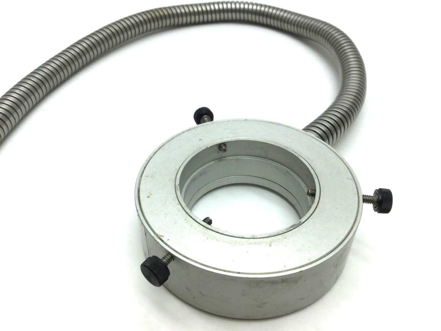 Used Fiber Optic Light Ring , 50mm ID, 88mm OD, 11mm Bundle, 16mm Input, 24" Long