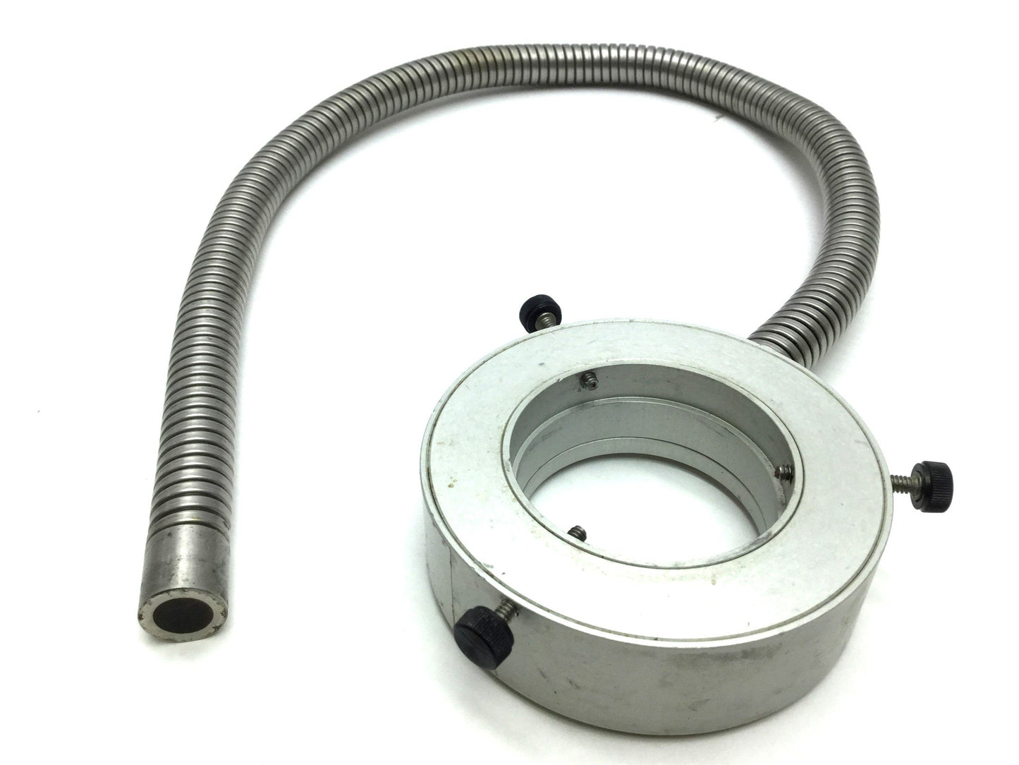 Used Fiber Optic Light Ring , 50mm ID, 88mm OD, 11mm Bundle, 16mm Input, 24" Long