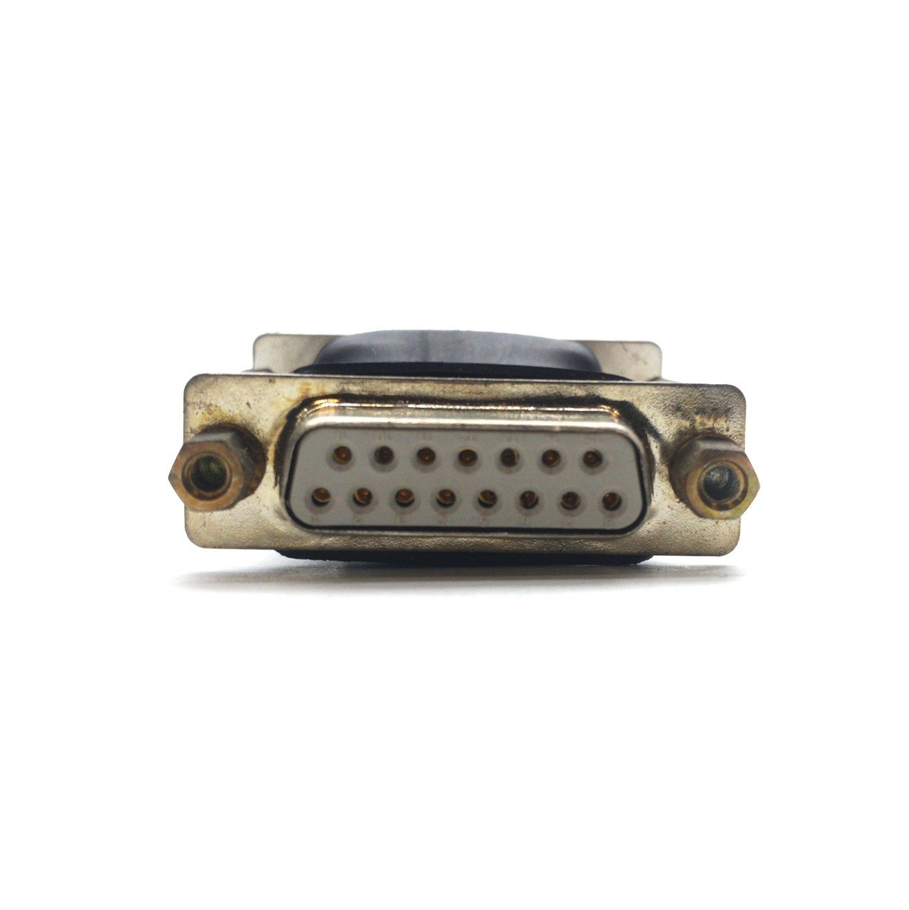 Used Adept 10356-10370 CIM to MCPII Teach Pendant Dongle, 15-Pin D-Sub Male/Female