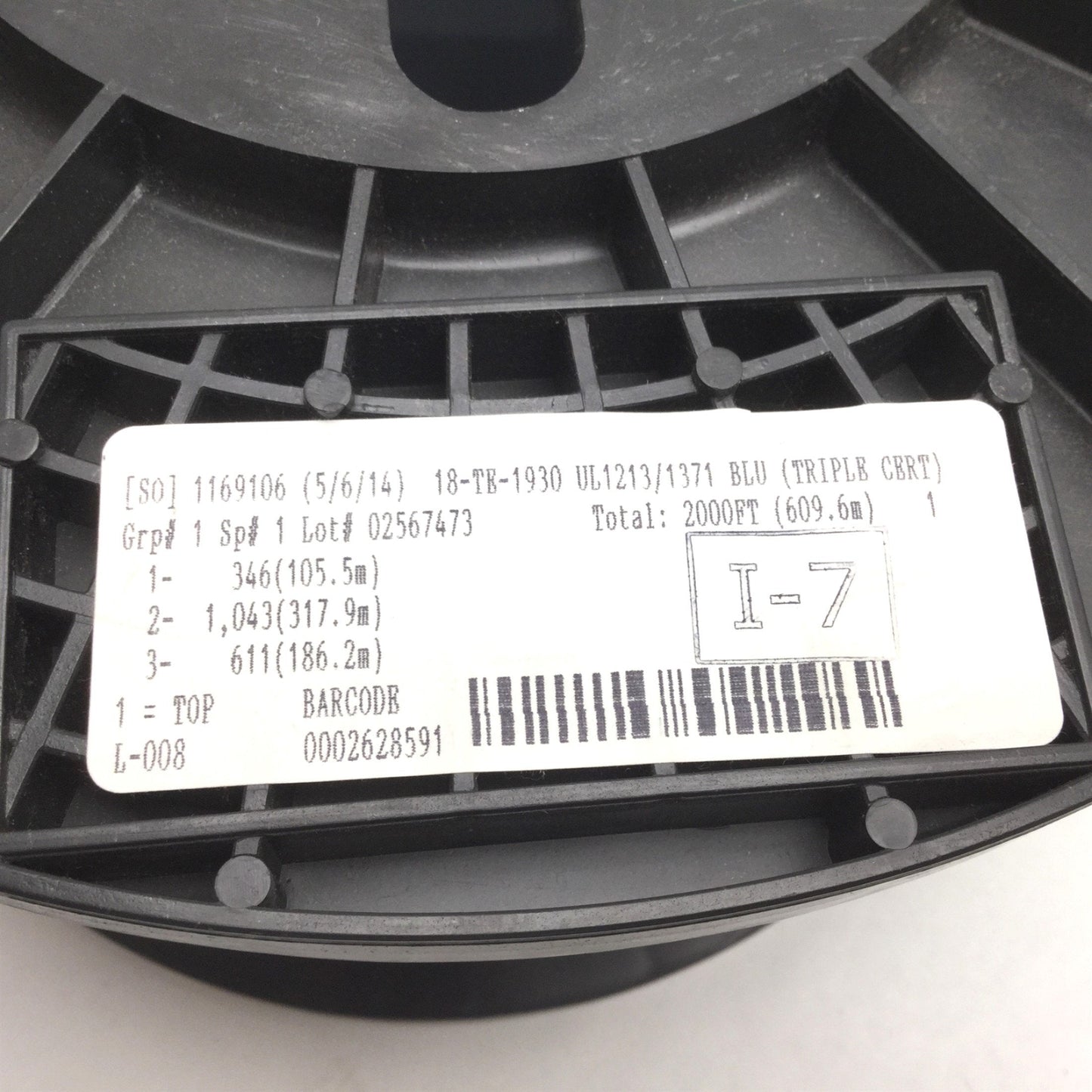 New Silver Plated Copper Electrical Wire, Length: 2000ft, 18AWG, Stranding: 19/30