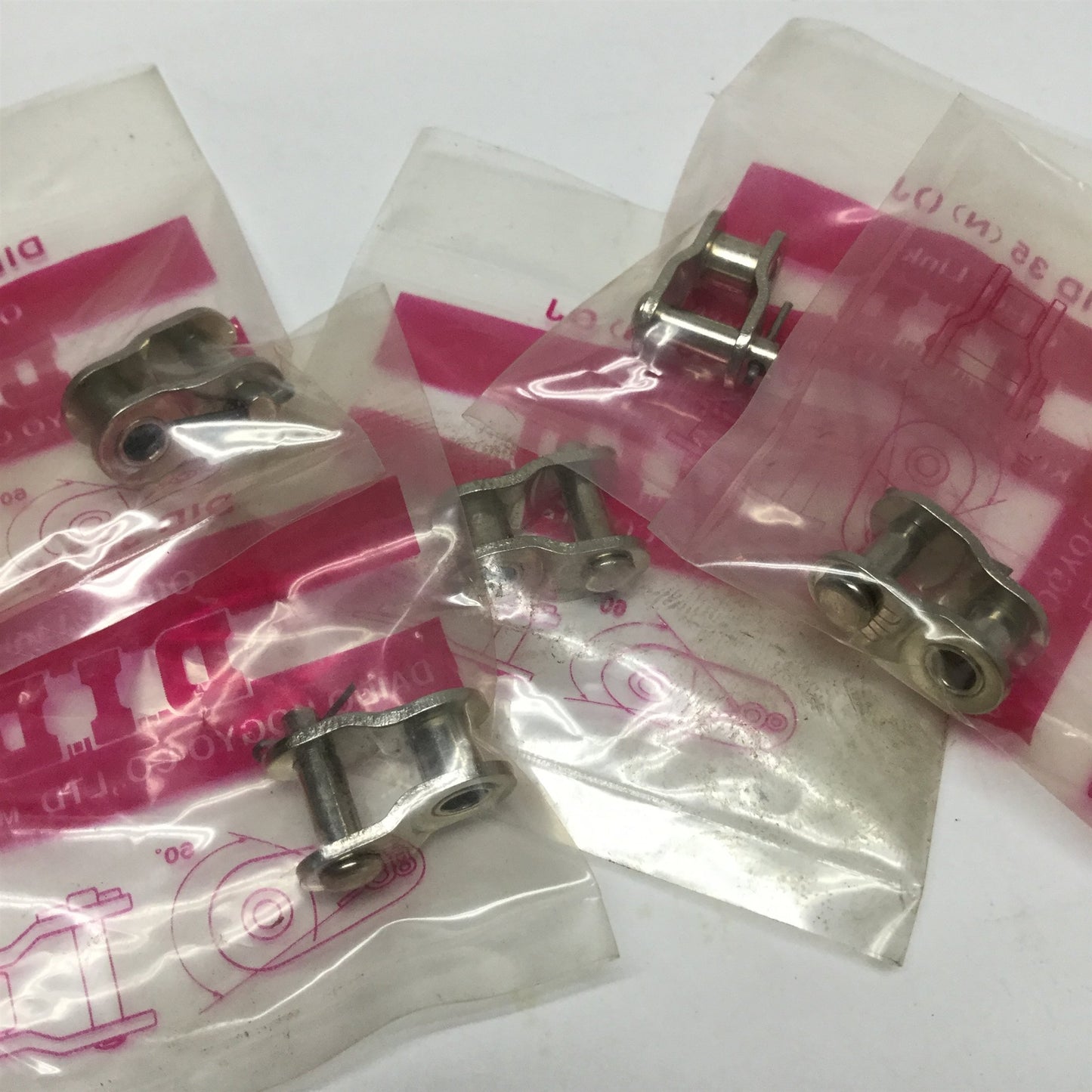 New Lot of 5 Daido DID 35 OJ Roller Chain One-Pitch Offset-Type Links