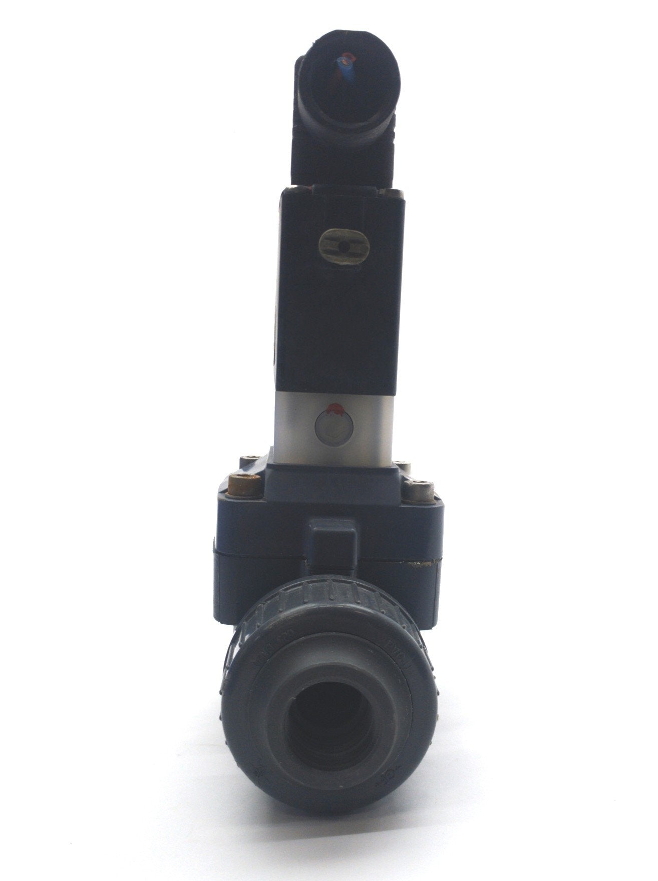 Used Burkert 454573 Solenoid Diaphragm Valve, 2-Way, NC/NO, 7-87PSI, 1/2"NPT, 24VDC