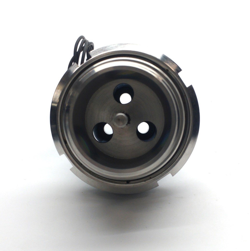 Used Yokogawa FS20-S32-TP Flow Fitting Subassembly, Holds 3 Electrodes, 2"NPT