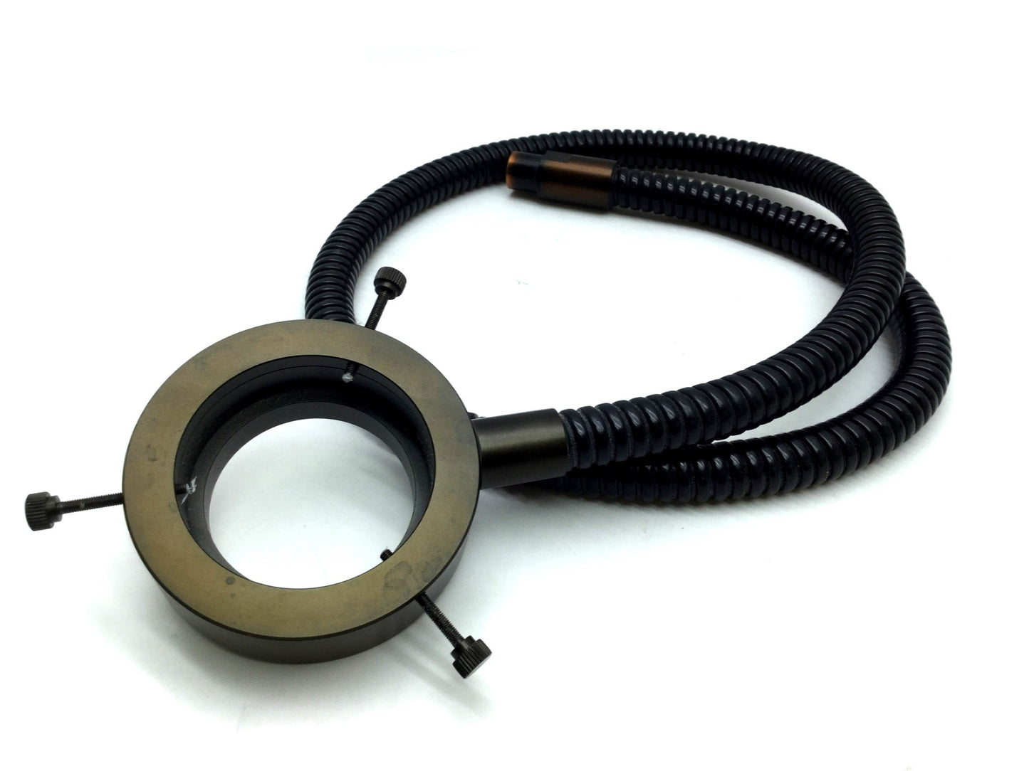 Used Fiber Optic Light Ring, 16mm Input, 10mm Bundle, 37" Length, 58mm Ring