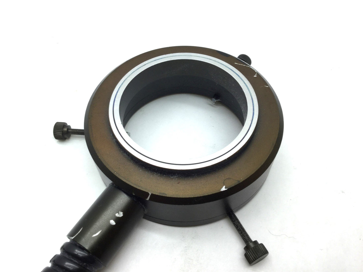 Used Fiber Optic Light Ring, 16mm Input, 10mm Bundle, 37" Length, 58mm Ring