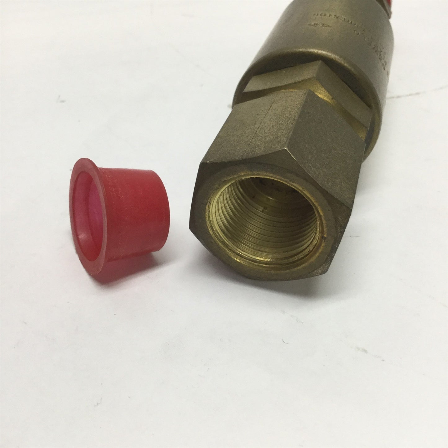 New – Open box Oxweld No. 40 Flashback Flash Arrestor Brass Cutting Torch Attachment Tool