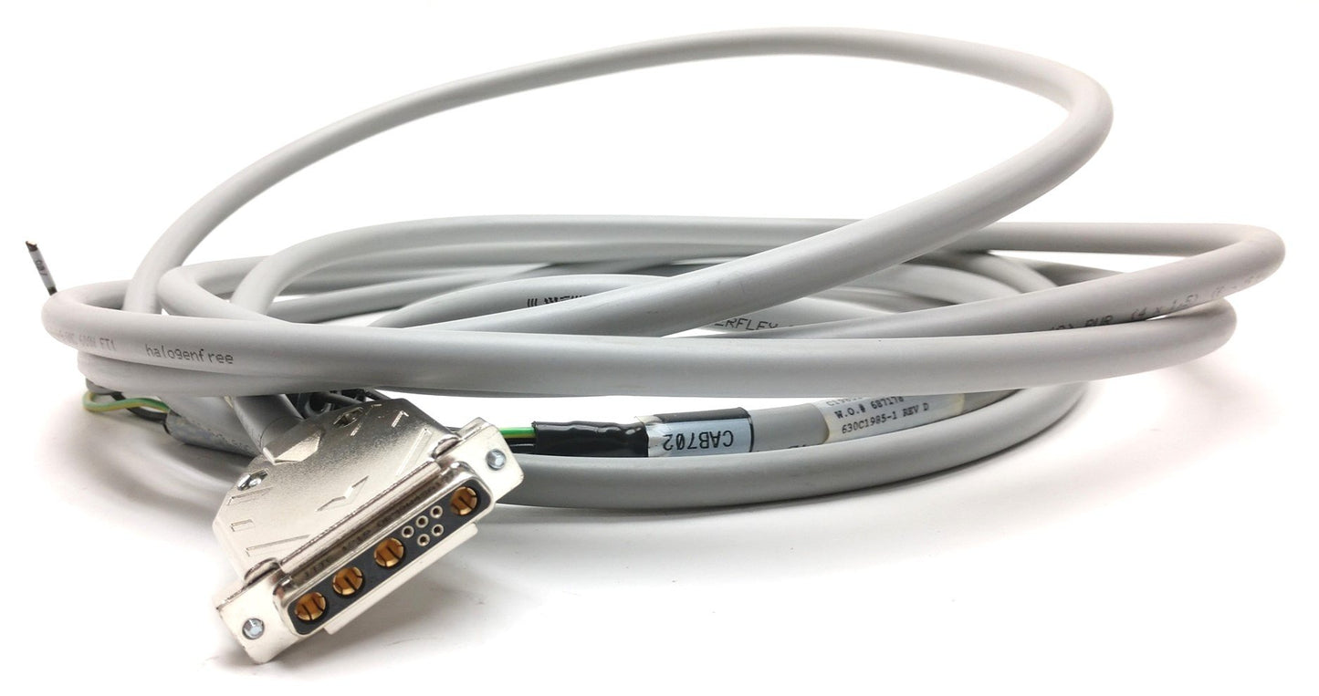 Used Aerotech 630C1985-1 Rev D Brushless Motor to Controller Cable, Length: 20'