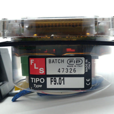 Used FLS F3.01.H.01 & F9.01 Flow X3 Sensor & Monitor .5-25ft/s 3x Relays 4-20mA Out