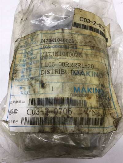 New Makino Z473K1040026 CNC Distributor Block Oiler Lubricator Valve LL05-00RRRR1-20