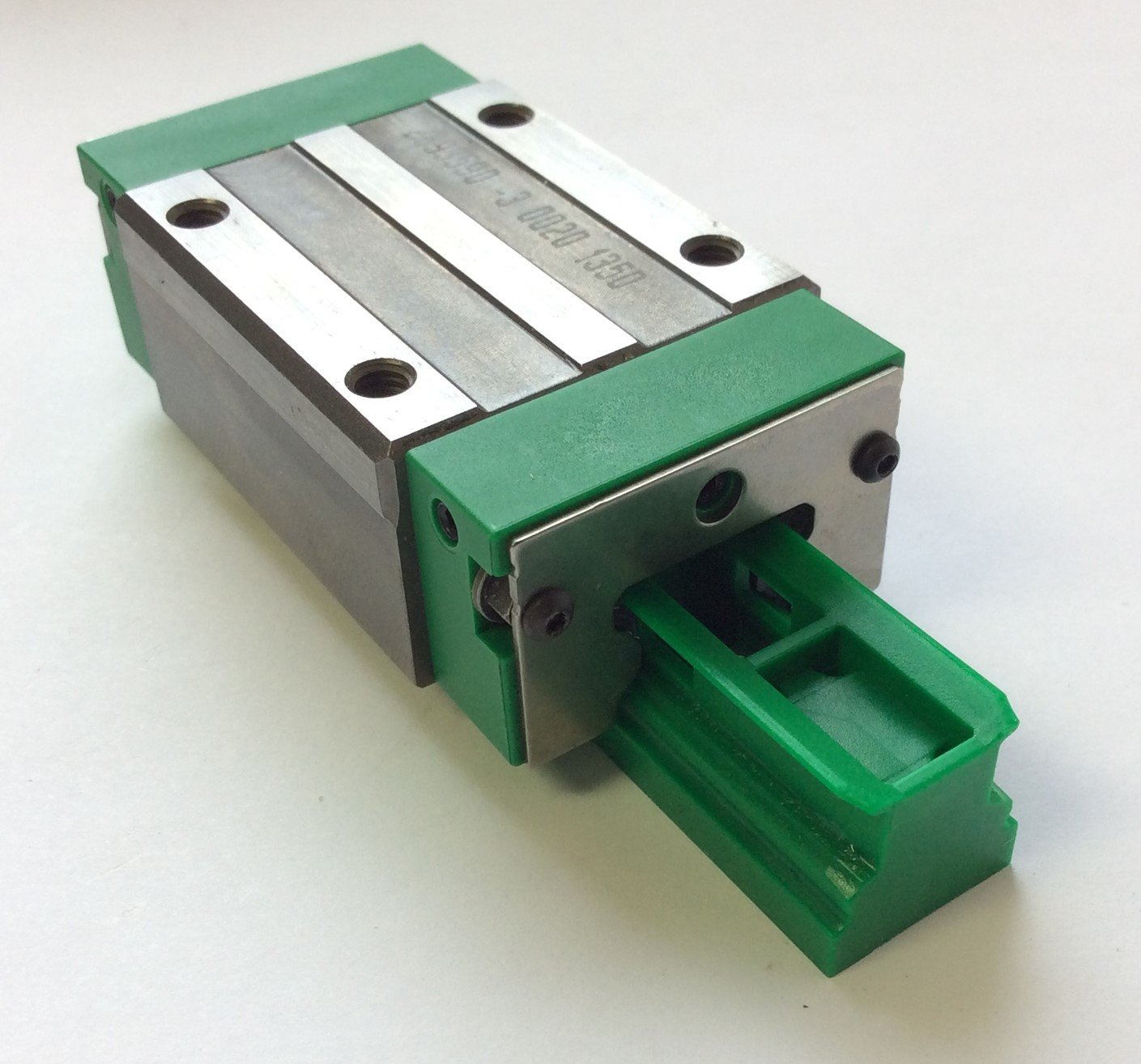 New Lot of 2 INA Schaeffler KWVE15-B-ES Linear Carriage Bearing Guide 15mm Wide Rail