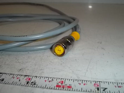 Used Turck RK 4.4T-10 6Ft Cable 4-Pin Connector