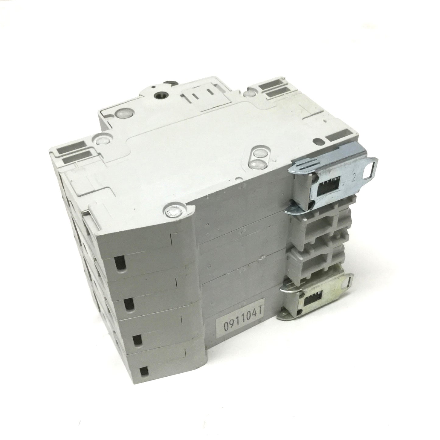 New – Open box Cutler Hammer WMS4C20 Circuit Breaker 4-Pole, 415VAC 20A Rating, DIN Rail Mount