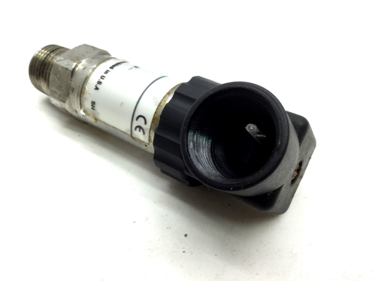 Used Wika 8348868 Pressure Transmitter Series 0-50PSI 10-30VDC, Signal 4-20mA S-10