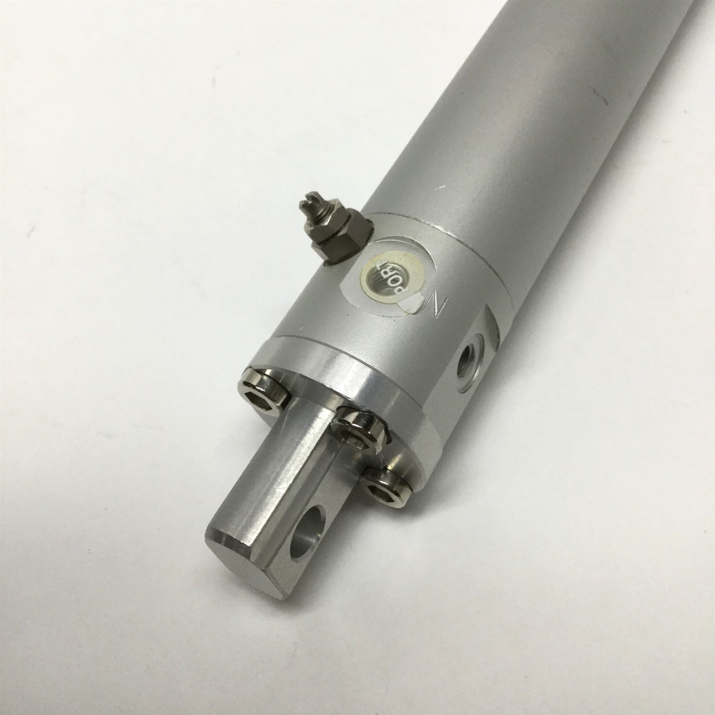 New – Open box SMC NCDGCA20-1300 Pneumatic Cylinder, 20mm Bore, 13" Stroke, 10-32 Ports