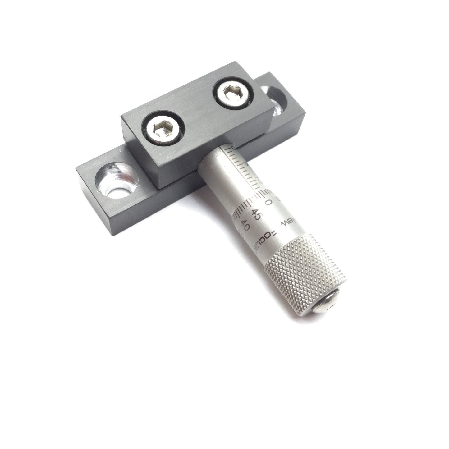 Used New Focus Micrometer Head, 13mm Travel, 0.001 Graduations, 0-13mm