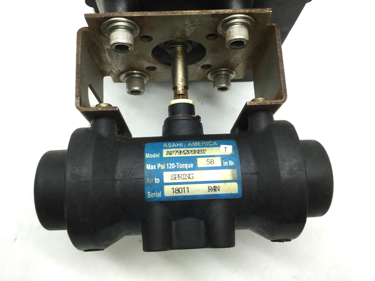 Used Asahi America AP79M2PSNST Plastic Pneumatic Actuator Spring Return Series 79P
