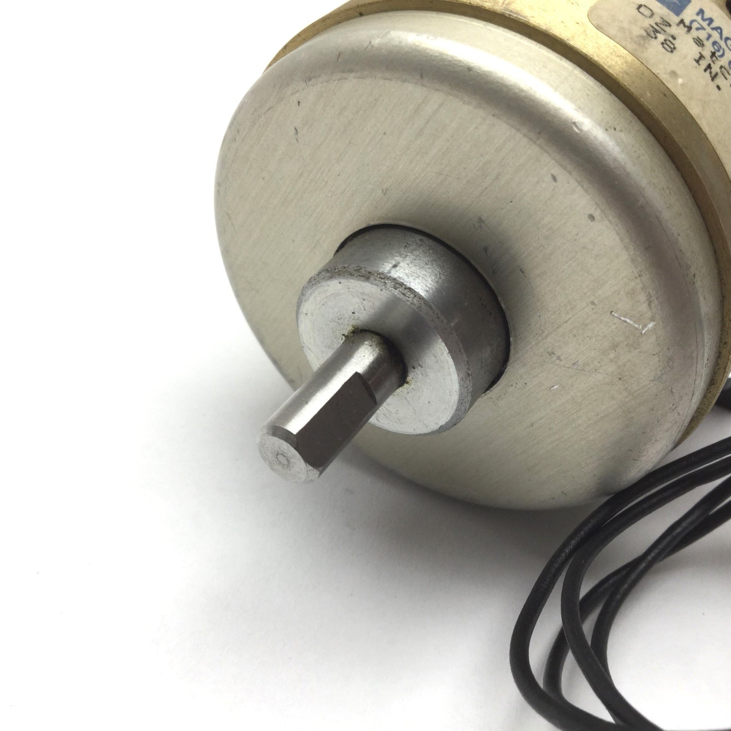Used Magtrol MHB-38-1 Matched Hysteresis Brake, Voltage: 83VDC, Shaft: 0.25"