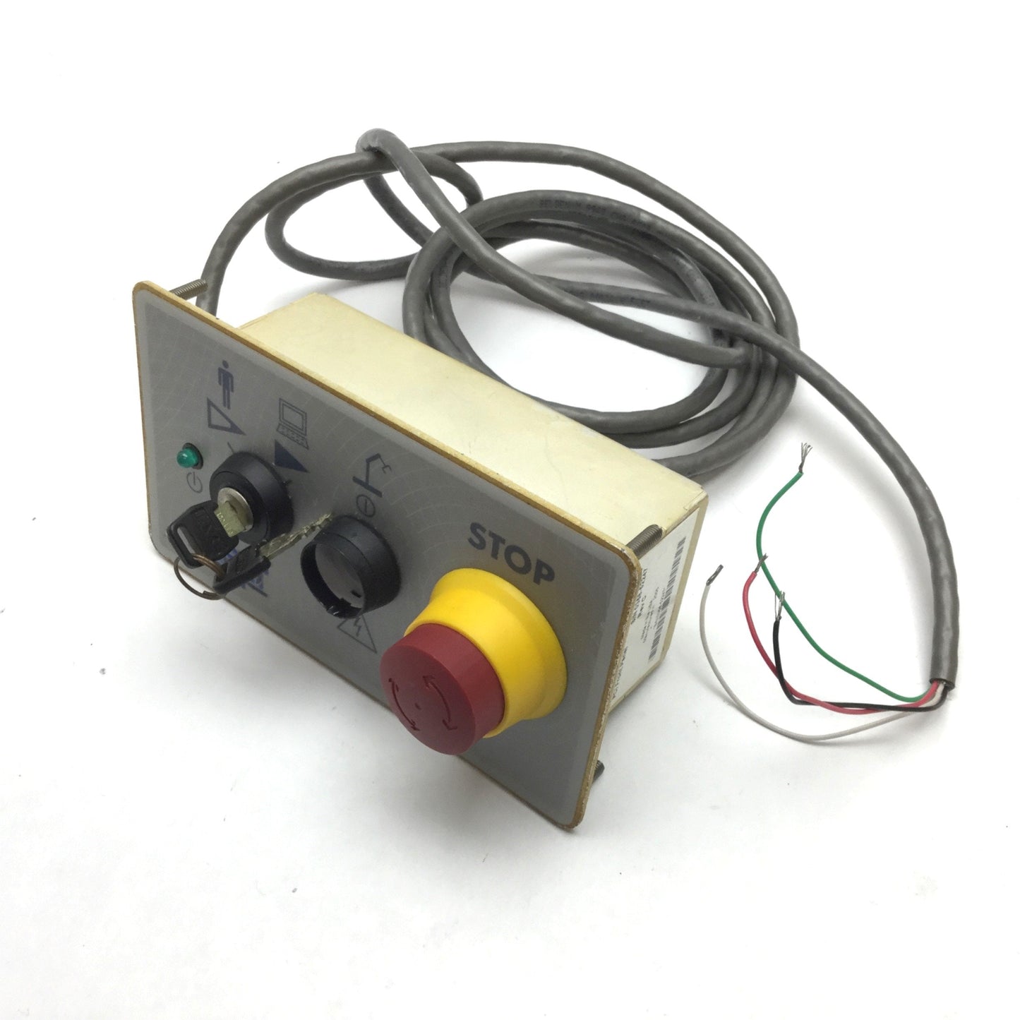Used Adept 30356-10358 Rev C PCI Front Control Panel E-Stop Auto/Man On