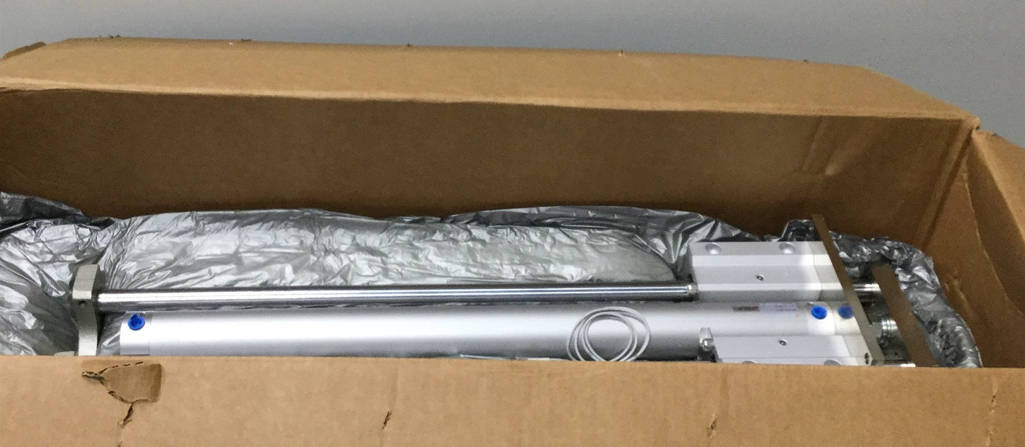 New SMC MGCLF50TN-600-R Guide Ball Bushing Bearing Cylinder 50mm Bore, 600mm NPT