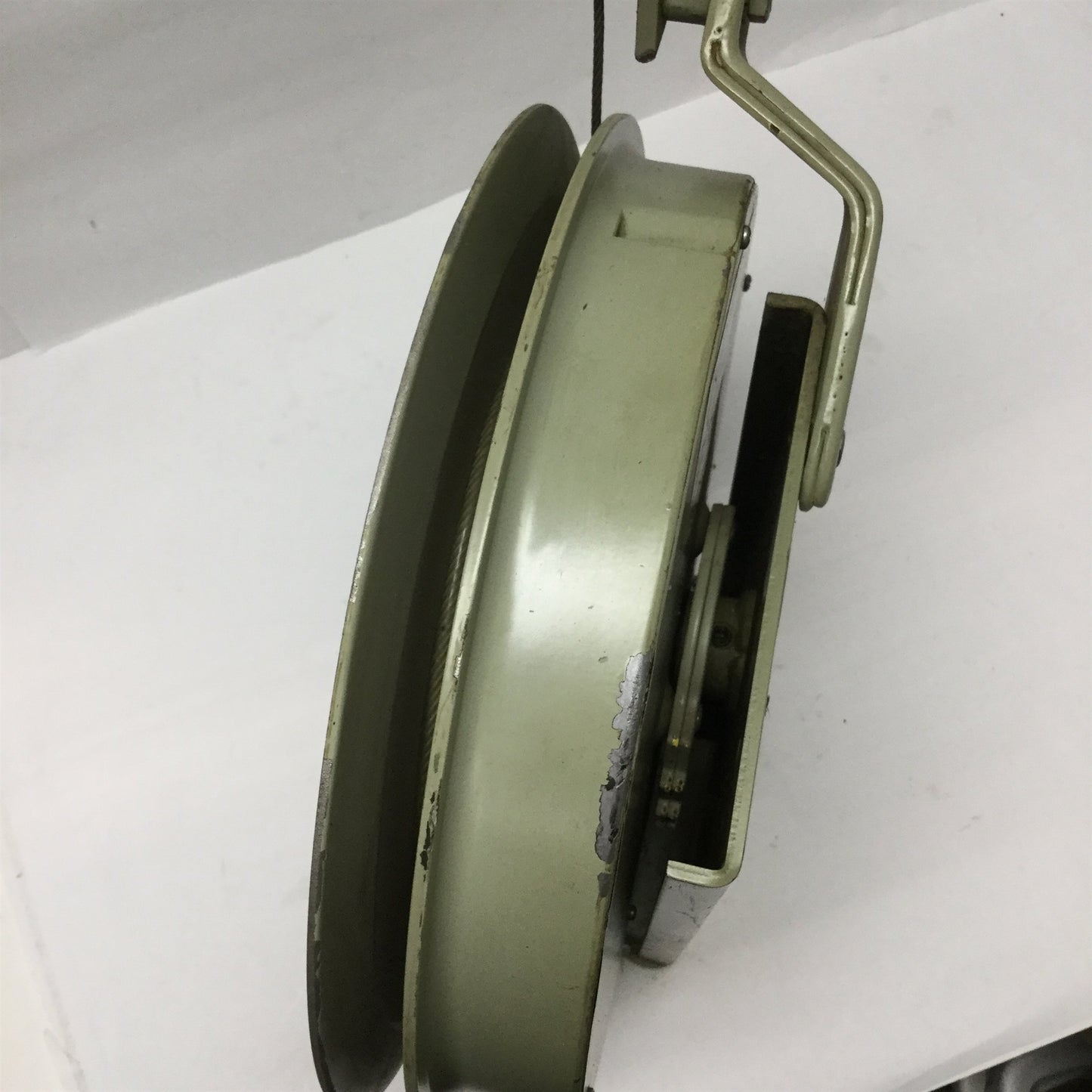 Used Industrial Electric CL4TR Torque Spring Reel Powereel 5-23lb Balancer 31Ft Cable