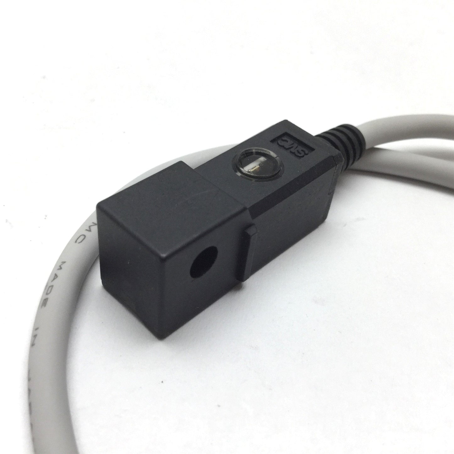Used Lot of 2 SMC D-K59 Cylinder Switch, 2-Wire, Load: 24VDC 5-40mA, 0.5m Cable