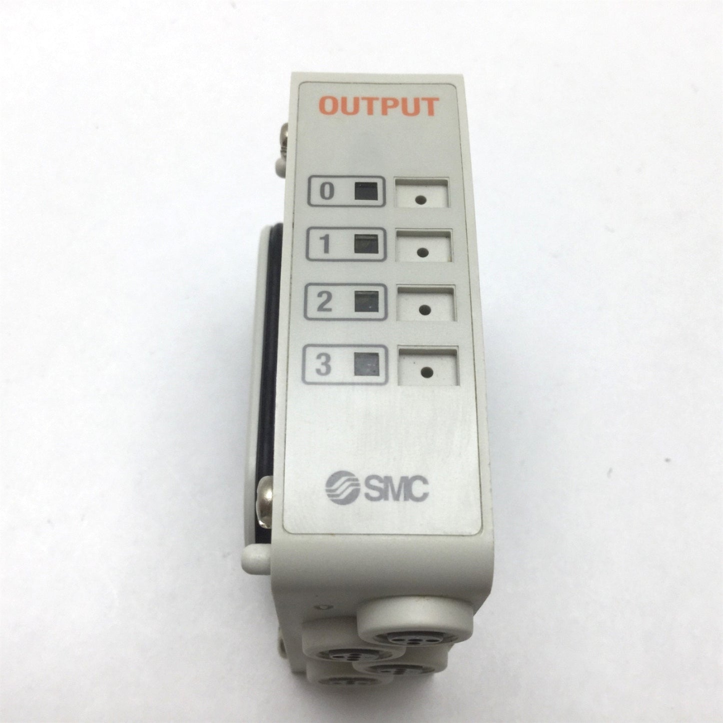 Used SMC IN508-01 Output Module Block, 4x Output Points, Supply: 24VDC 0.5A