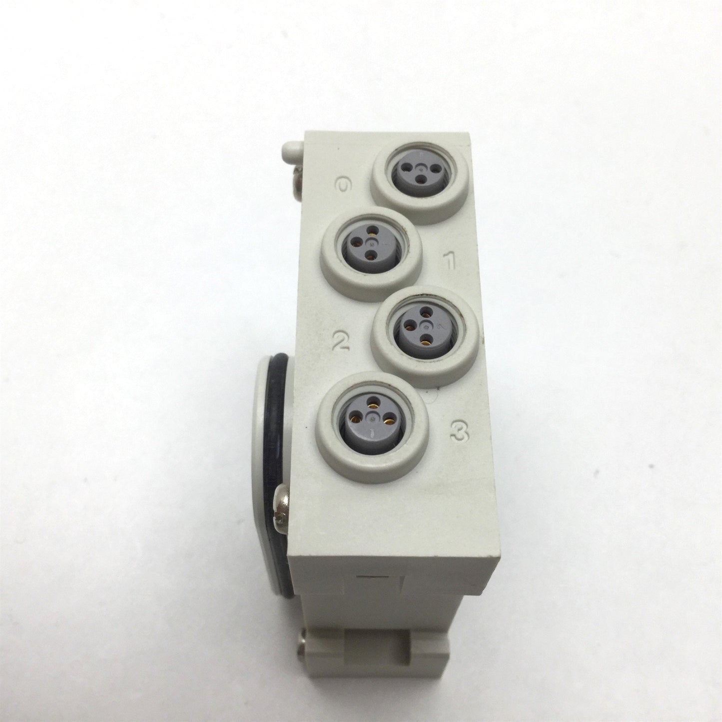Used SMC IN508-01 Output Module Block, 4x Output Points, Supply: 24VDC 0.5A