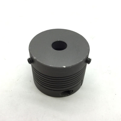 Used Servo Coupling, ID: 0.25" (6.35mm) to 0.25", OD: 1" (25mm), L: 0.78" (20mm)
