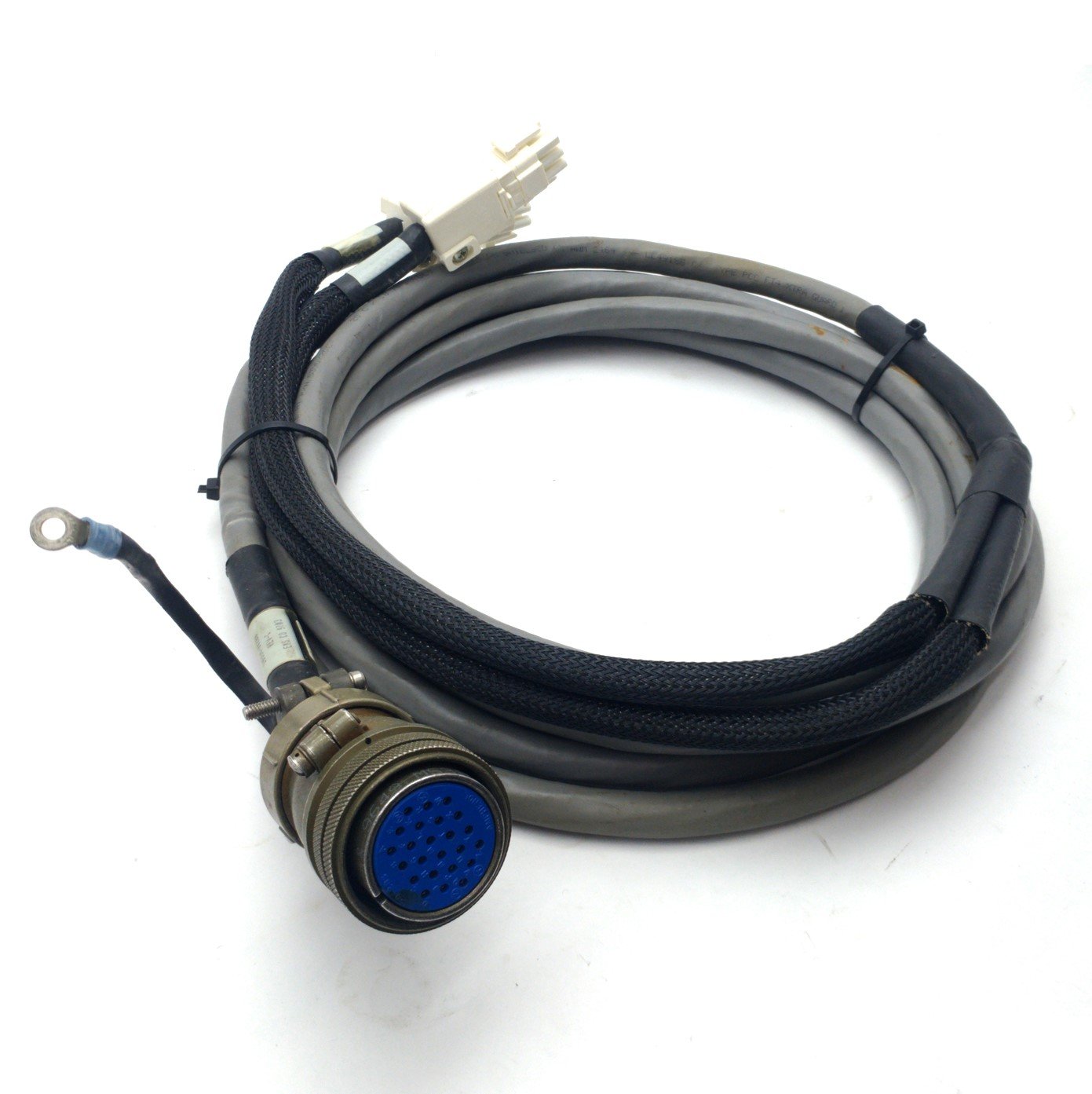 Used Adept 10554-00200 Rev. C Robot Power Cable, 16 Feet Long