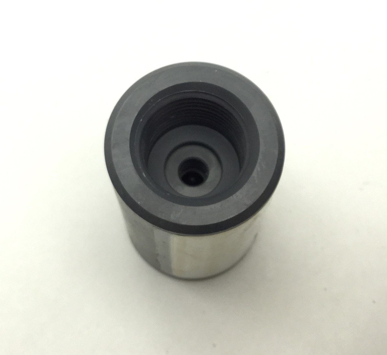 Used Plast-O-Matic FC050EP PV Flow Control Valve 1/2" NPT, 1 GPM, 2.25" Long, PVC