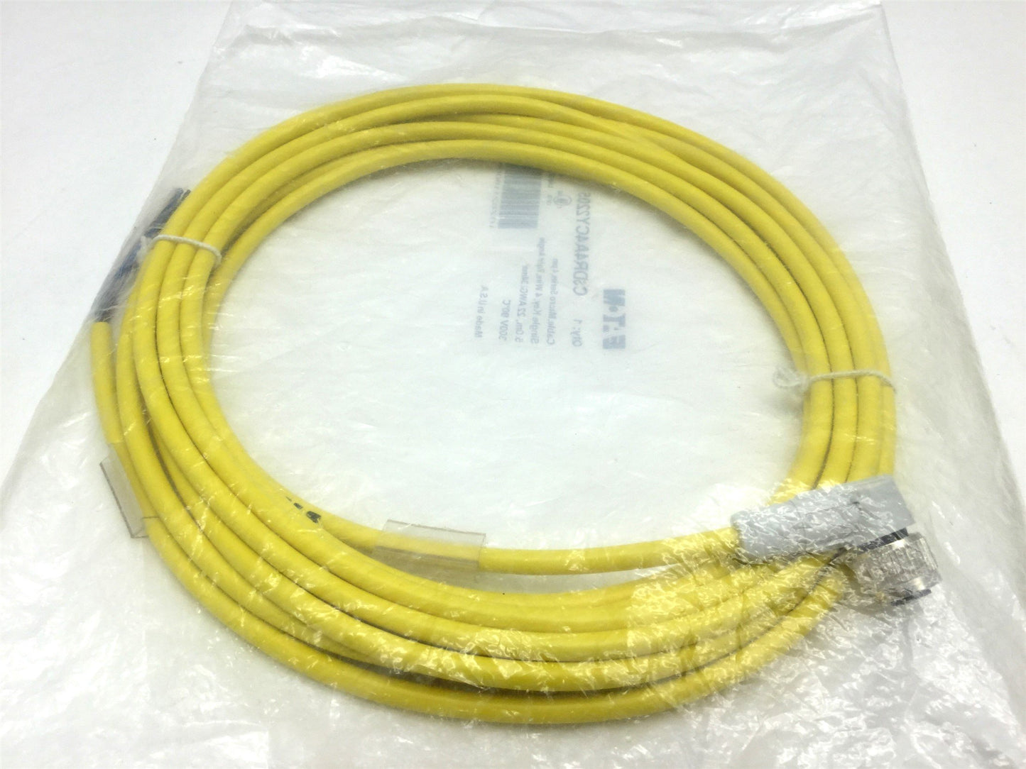 New Eaton SDR4A4CY2205 Micro Series Cable, 4-Pin Right Angle 5mm 22AWG 300V 80°C