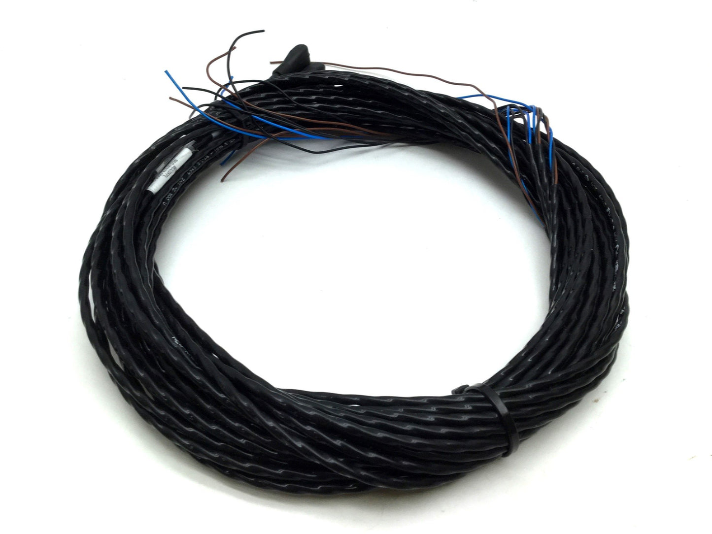Used Lot of 4 Balluff BCC0FFL Single Ended Cordsets, Connector: 3-Pin M8, Length: 14'