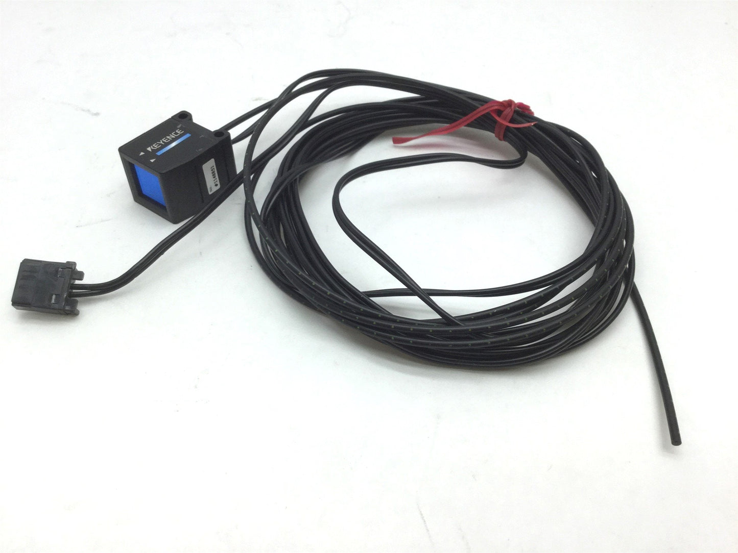 Used Keyence CA-H72 Reflective Sensor Head, Red Light, Detection Area: 15mm, Min: 3mm