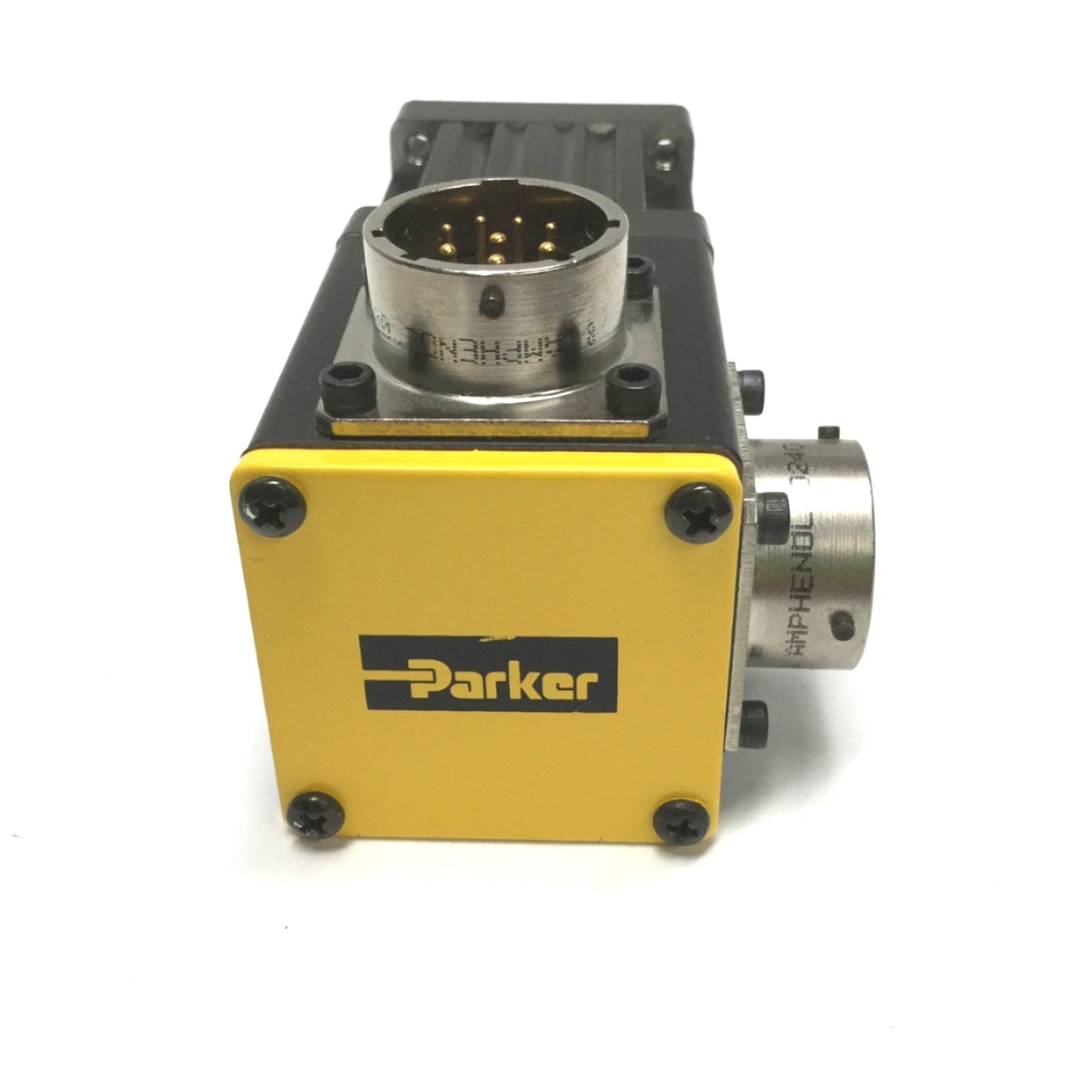 Used Parker Compumotor SM160AE-NTQN Brushless Servo Motor 100V 2.6A, 0.25" Shaft