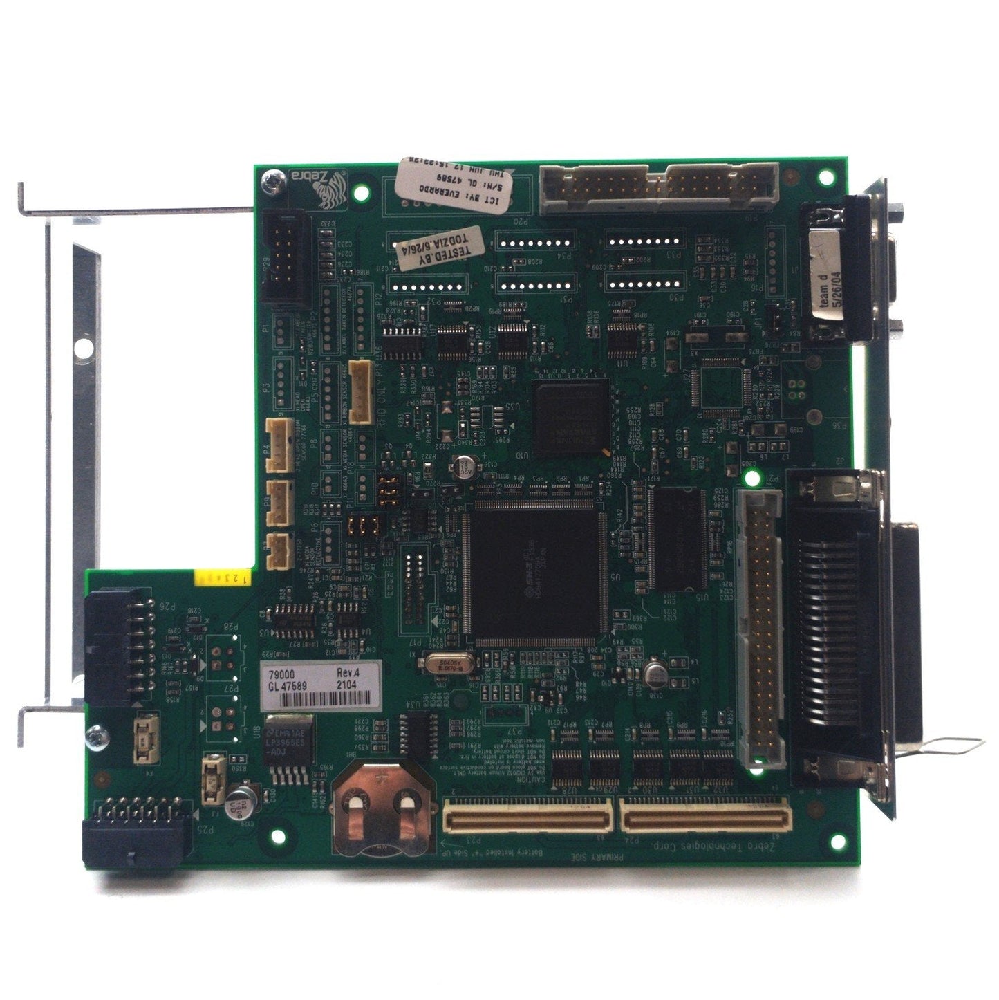 Used Zebra 79000 Rev. 4 Control Board, GPIB, Serial, for 110XiIII, 110XiIIIplus