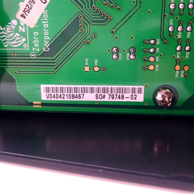Used Zebra 79748-02 LCD Control Panel 10-Pin Ribbon Cable for 110XiIII, 110XiIIIplus