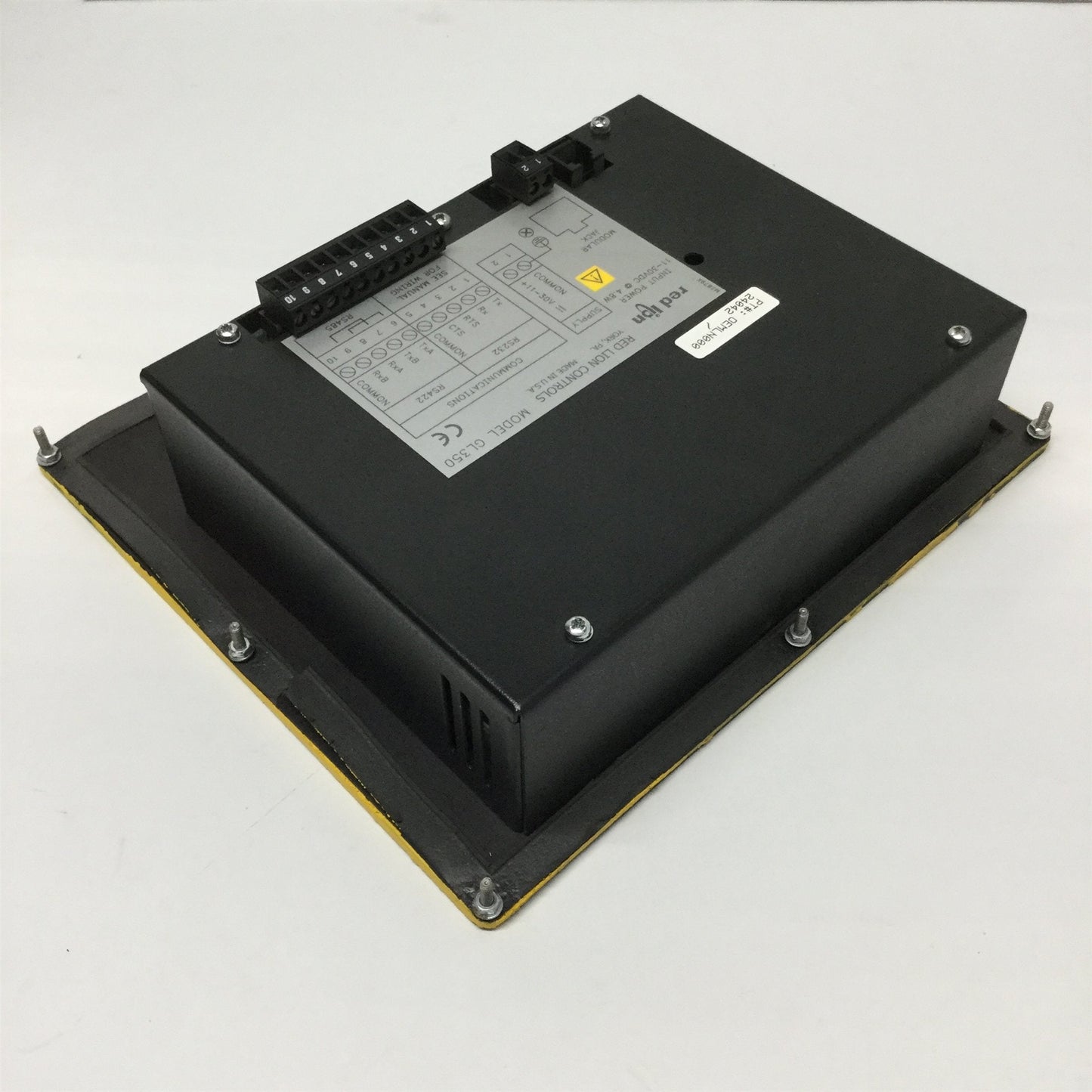 Used Red Lion GL350 Graco PrecisionMix II Graphical Operator Interface Panel Display