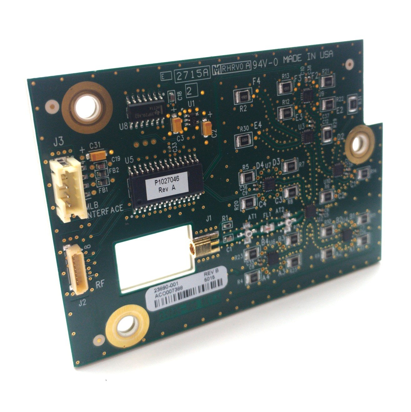 Used Zebra 23890-100 Rev. A Thermal Label Printer Control Board, for 110Xi4