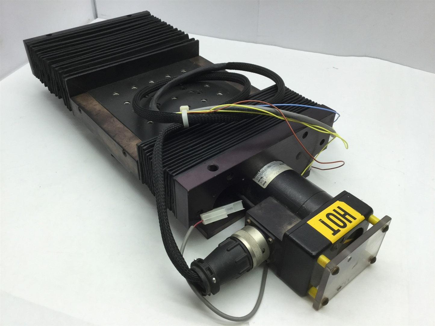Used Aerotech ATS02005-U-40P Linear Stage Ball Screw Actuator, 65mm Travel w/Motor